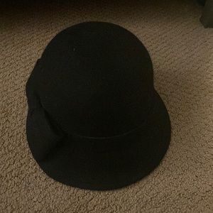 Kate spade black bow hat